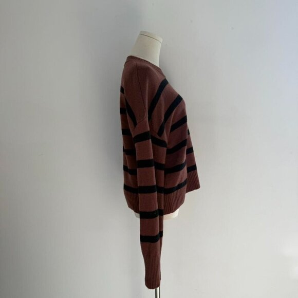 Paige Zofia Wool Blend Striped Sweater | Womens Size Small - Picture 4 of 5